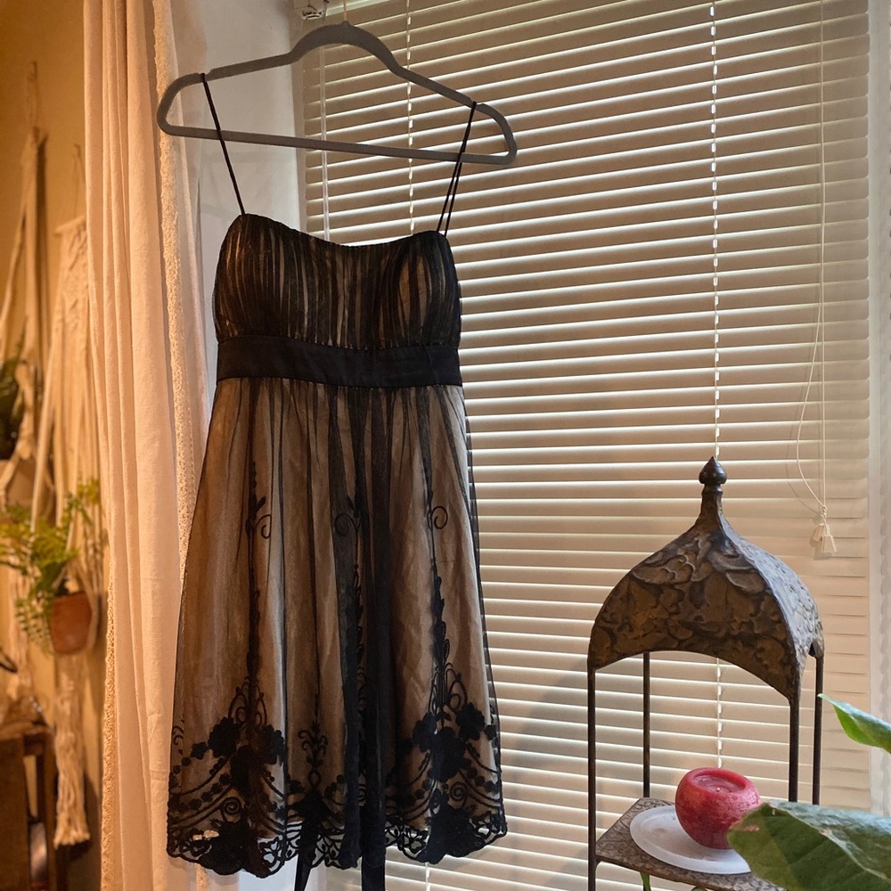 Black and Gold Dress. Size 14P